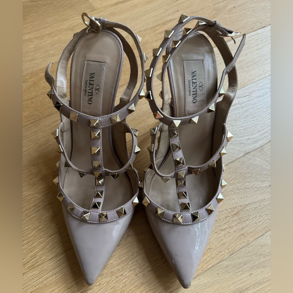 Valentino Rockstud studded heel sandals size 36.5